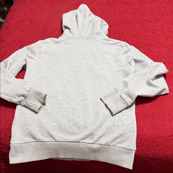 GUCCI PreOwned Gray Red Snake Hoodie & Some staining on collar & front Sz Large - Picture 15 of 16